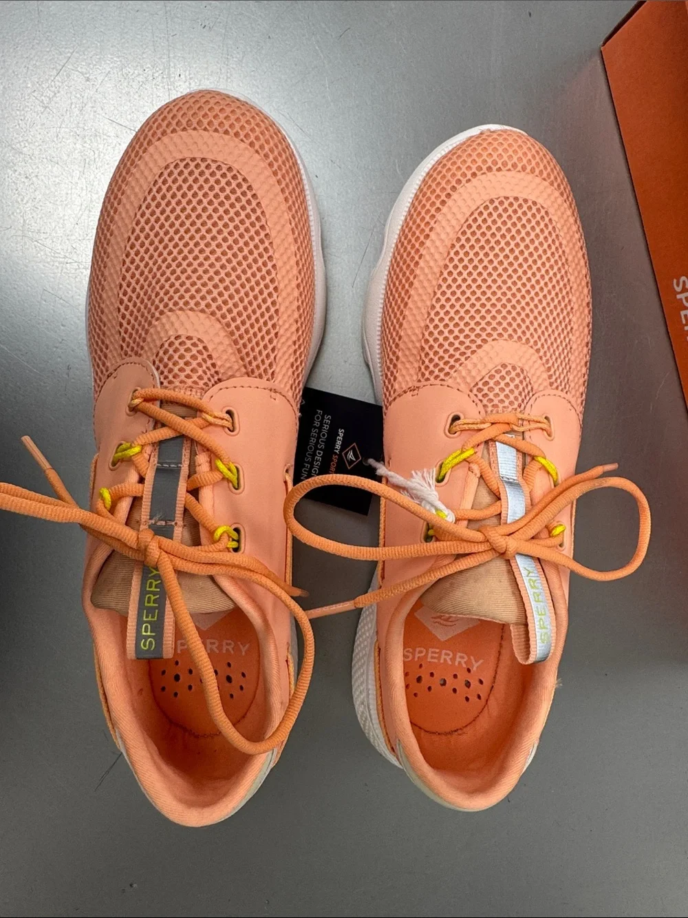 NIB NWT Sperry Coral Mesh Sport Boat Shoe